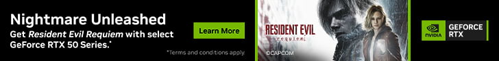 Resident Evil Requiem GeForce RTX 50 Series Bundle